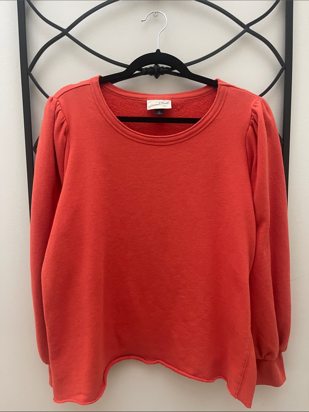 Puff-Sleeve Sweatshirt